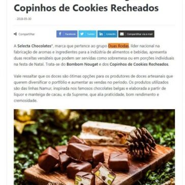 Receitas – Bombom Nougat e Copinhos de Cookies Recheados – Revista News