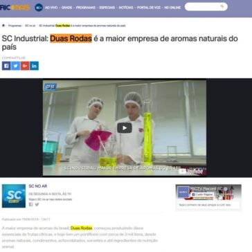 SC Industrial: Duas Rodas é a maior empresa de aromas naturais do país – Ric Mais