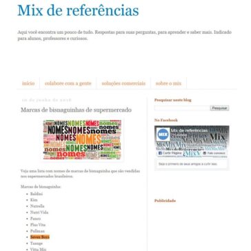 Marcas de bisnaguinhas de supermercado – Mix de Referências