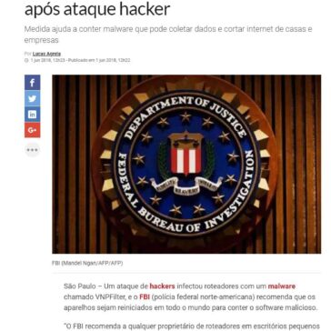 FBI recomenda reiniciar roteadores após ataque hacker – Exame.com