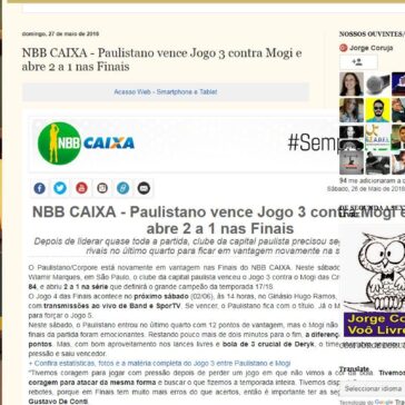 NBB CAIXA – Paulistano vence Jogo 3 contra Mogi e abre 2 a 1 nas Finais – Centralnews