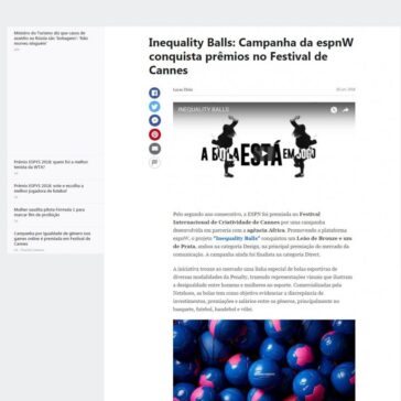 Inequality Balls: Campanha da espnW conquista prêmios no Festival de Cannes – ESPN Brasil