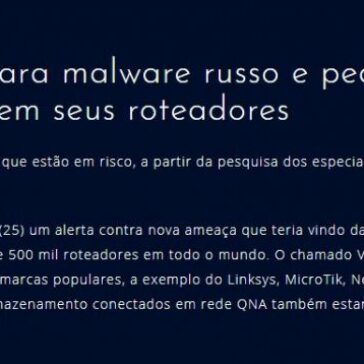 FBI alerta para malware russo e pede que todos reiniciem seus roteadores – Business Consultant