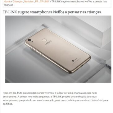 TP-LINK sugere smartphones Neffos a pensar nas crianças – Apps Androide