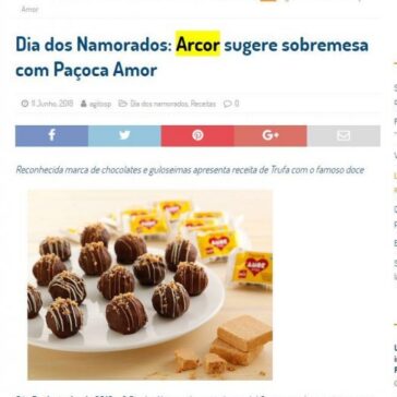 Dia dos Namorados: Arcor sugere sobremesa com Paçoca Amor – Agito SP