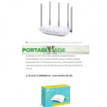 TP-Link Archer C60 e TL-WR840N V2 são roteadores mais buscados de maio – Tech tudo