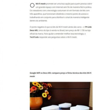 Seis perguntas e respostas sobre Wi-Fi mesh – Tech tudo
