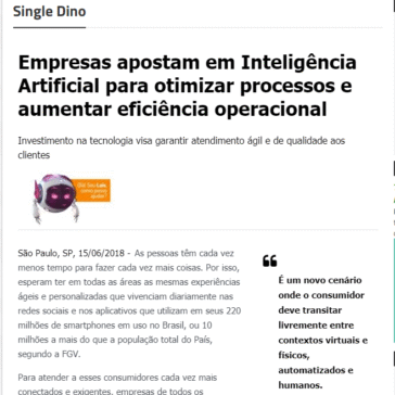 Empresas apostam em Inteligência Artificial para otimizar processos e aumentar eficiência operacional – Empresas S/A