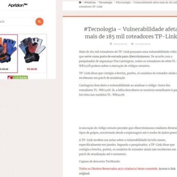 #Tecnologia – Vulnerabilidade afeta mais de 185 mil roteadores TP-Link – A Prizion