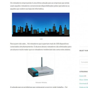 Roteadores Empresariais Fim dos Problemas de Wifi – Blog Servti.com