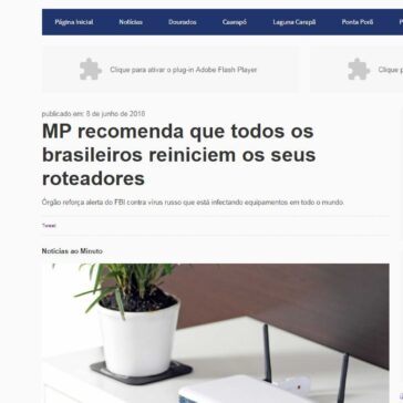 MP recomenda que todos os brasileiros reiniciem os seus roteadores – Tribuna1.com