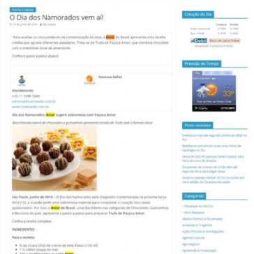 O Dia dos Namorados vem aí! – Jornal Dia Dia