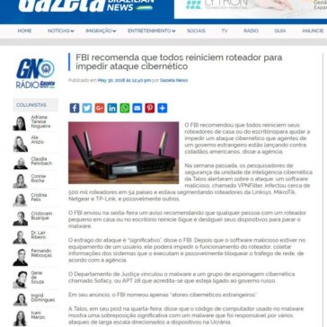 FBI recomenda que todos reiniciem roteador para impedir ataque cibernético – Gazeta Brazilian News