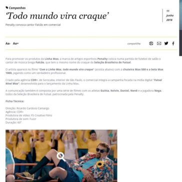 “Todo mundo vira craque” – Clube de Criação