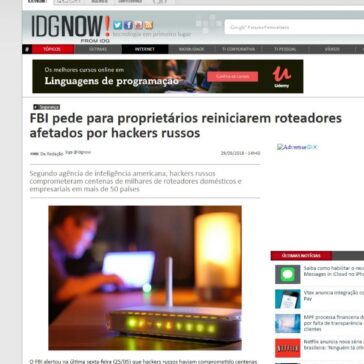 FBI pede para proprietários reiniciarem roteadores afetados por hackers russos – IDG Now