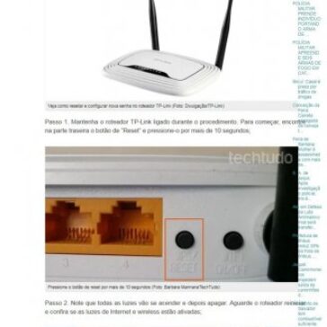 Como resetar um roteador TP-Link e configurar a senha – Claudio Pinheiro Aguiar