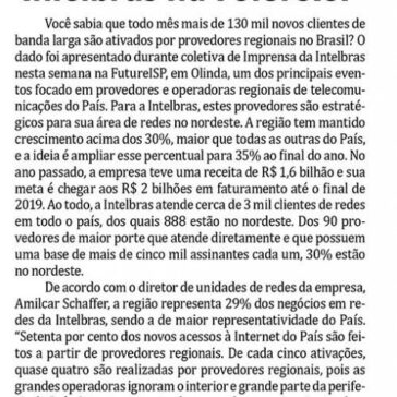 Intelbras na FutureISP – A União