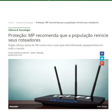 Proteção: MP recomenda que a população reinicie seus roteadores – Piauí Hoje