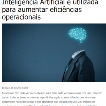 Inteligência Artificial é utilizada para aumentar eficiências operacionais – Perfil We