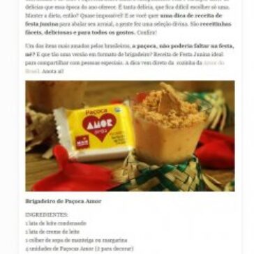 Receita de Festa Junina: 5 ideias fáceis e saborosas! – Pop Mag
