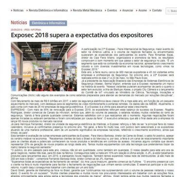 Exposec 2018 supera a expectativa dos expositores – IPESI