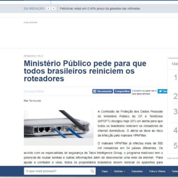 Ministério Público pede para que todos brasileiros reiniciem os roteadores – O Folha de Minas