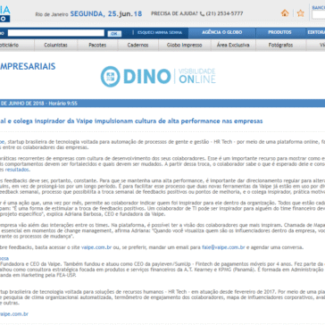 Feedback semanal e colega inspirador da Vaipe impulsionam cultura de alta performance nas empresas – Agência O Globo