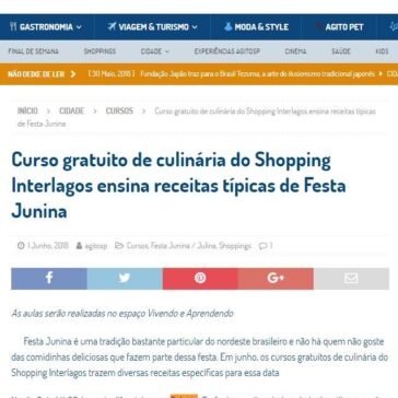 Curso gratuito de culinária do Shopping Interlagos ensina receitas típicas de Festa Junina – Agito SP