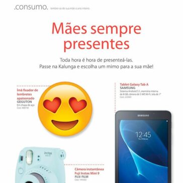 Mães sempre presentes – Kalunga