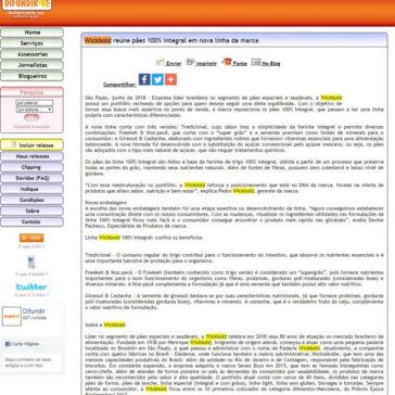 Wickbold reúne pães 100% Integral em nova linha da marca – Difundir