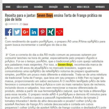 Receita para o jantar: Seven Boys ensina Torta de Frango prática no pão de leite – Rede Press