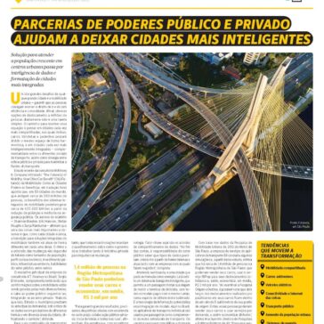 PARCERIAS DE PODERES PÚBLICO E PRIVADO AJUDAM A DEIXAR CIDADES MAIS INTELIGENTES