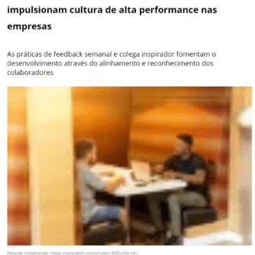 Feedback semanal e colega inspirador da Vaipe impulsionam cultura de alta performance nas empresas – Gazeta Brasília