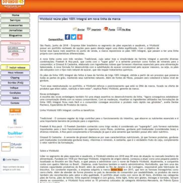 Wickbold reúne pães 100% Integral em nova linha da marca – Difundir