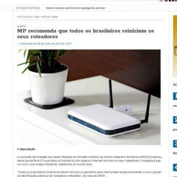 MP recomenda que todos os brasileiros reiniciem os seus roteadores – Rondônia Dinâmica