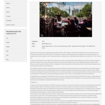 Camerata Florianópolis – Fundação Catarinense de Cultura