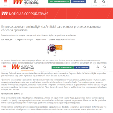 Empresas apostam em Inteligência Artificial para otimizar processos e aumentar eficiência operacional – Mundo do Marketing