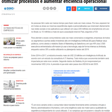 Empresas apostam em Inteligência Artificial para otimizar processos e aumentar eficiência operacional  – O Diario.com