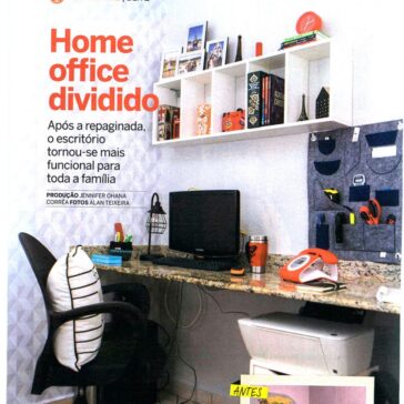 Home office dividido – Decorar Mais por Menos