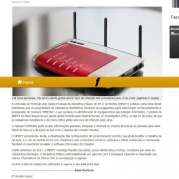 Ministério Público solicita que brasileiros reiniciem roteadores domésticos para combater vírus – Fato Online