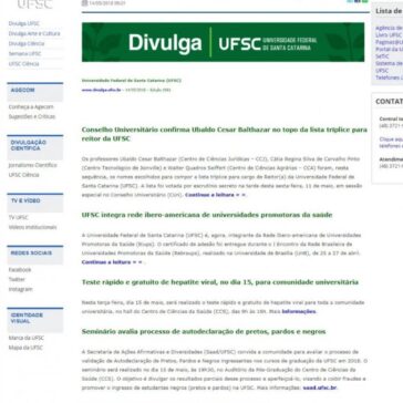 DIVULGA UFSC – 14/05/2018 – Edição 1061 – UFSC