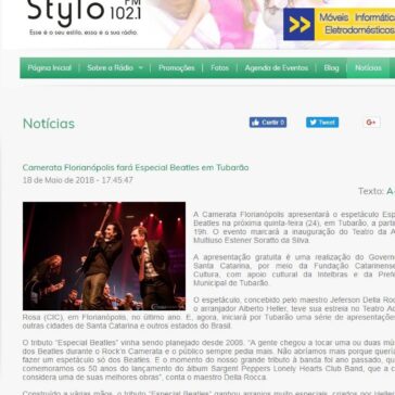 Camerata Florianópolis fará Especial Beatles em Tubarão – Stylo FM 102.1