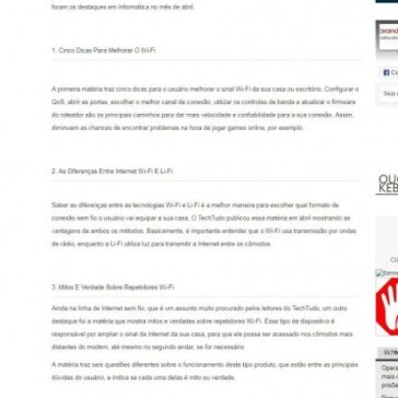 Truque no roteador para deixar Internet ‘voando’ vira sucesso – Blog do Rembrandt Carvalho