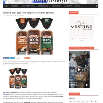 Wickbold reúne pães 100% Integral em nova linha da marca – Contém Informação