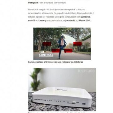 Como bloquear sites no roteador da Intelbras – Tech tudo