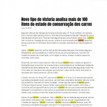 Novo tipo de vistoria analisa mais de 100 itens do estado de conservação dos carros – Ccpsegnews