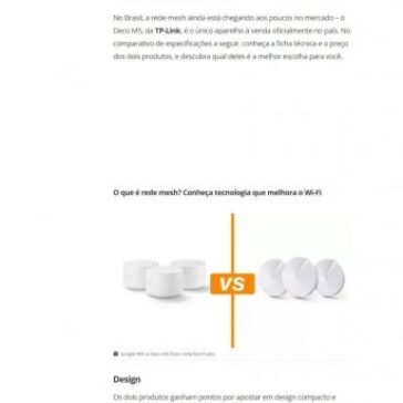 Google Wifi vs Deco M5: compare preço e ficha técnica dos kits Wi-Fi mesh – Tech tudo