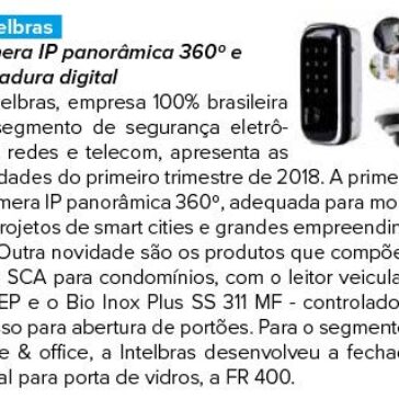 Câmera IP panorâmica 360° e fechadura digital – Revista Abinee