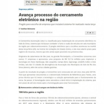 Avança processo do cercamento eletrônico na região – Jornal NH
