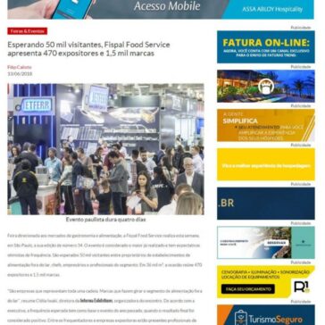 Esperando 50 mil visitantes, Fispal Food Service apresenta 470 expositores e 1,5 mil marcas – Hotelier News